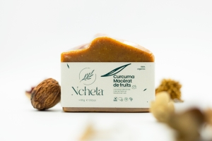 Savon Curcuma et macérât de fruits