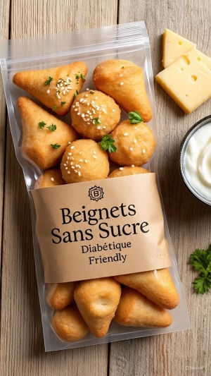 Beignets sans sucre