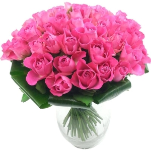 Bouquet de fleurs rose