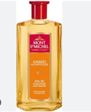 Eau de Cologne MONT SAINT MICHEL ambrée authentique