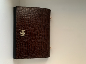 Satchel - croco marron