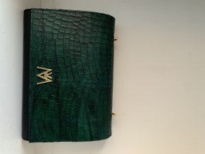 Satchel - vert croco