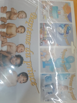 Baptême du prince déco.1 pqt