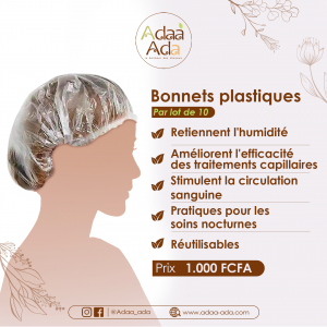 Bonnets plastiques