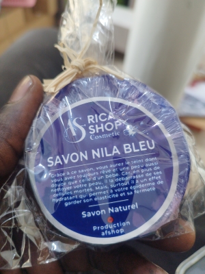 Savon de visage nila bleu