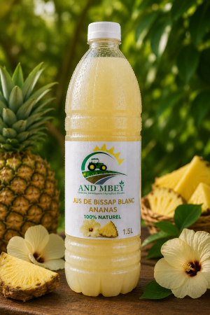 Jus de Bissap Blanc Ananas