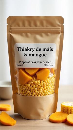 Thiakry de Mais et de Mangue