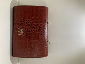 Satchel - rouge croco