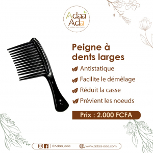 Peigne à dents larges