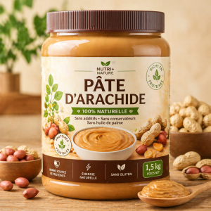 Crème de cacahuète nature