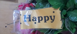 Echarpe HBD Doré 1pcs