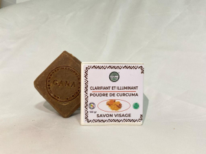 Savon visage glow au curcuma