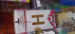 HBD Lettres avec Brillant