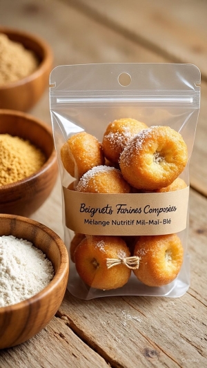 Beignets farine composée