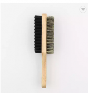 Brosse aux poils de sanglier double face