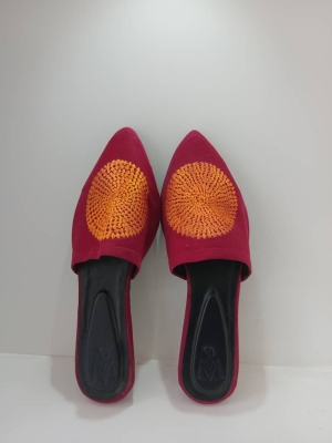 Rouge bordeaux - orange 41