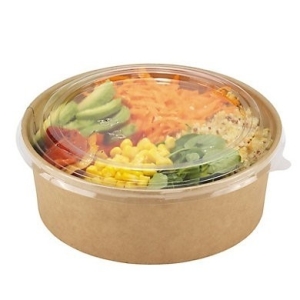 Pot poudding  ou saladier cartonné 1Kg pqt 1X1pcs