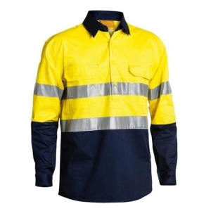 Chemise de travail haute visibilité couleur jaune