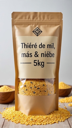 Couscous Mil Mais et Niébé- Thiéré