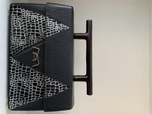 Doulaye mini - Noir gris croco